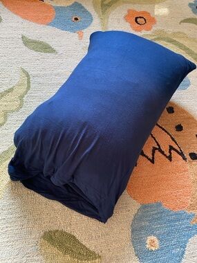 Y2K LNT Home Brilliance Navy Blue Jersey Pillowcase